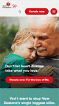 Mobile Screenshot of heartfoundation.org.nz